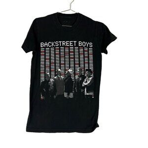 Backstreet Boys DNA World Tour Band T Shirt S Black Boy Band